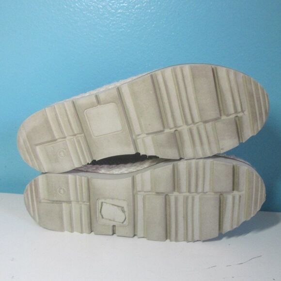 Makris Womens Size 8 / 38.5 Slip On Platform Espadrille Loafer Casual Shoes - Picture 10 of 14